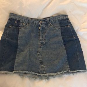 Forever 21 Jean Skirt